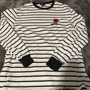 Long sleeve striped shirt